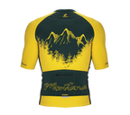 ScudoPro Pro-Elite Short Sleeve Cycling Jersey Montana USA State Icon landmark symbol identity  | Men and Women