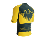 ScudoPro Pro-Elite Short Sleeve Cycling Jersey Montana USA State Icon landmark symbol identity  | Men and Women