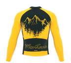 ScudoPro Pro Thermal Long Sleeve Cycling Jersey Montana USA state Icon landmark identity  | Men and Women