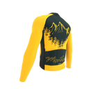 ScudoPro Pro Thermal Long Sleeve Cycling Jersey Montana USA state Icon landmark identity  | Men and Women