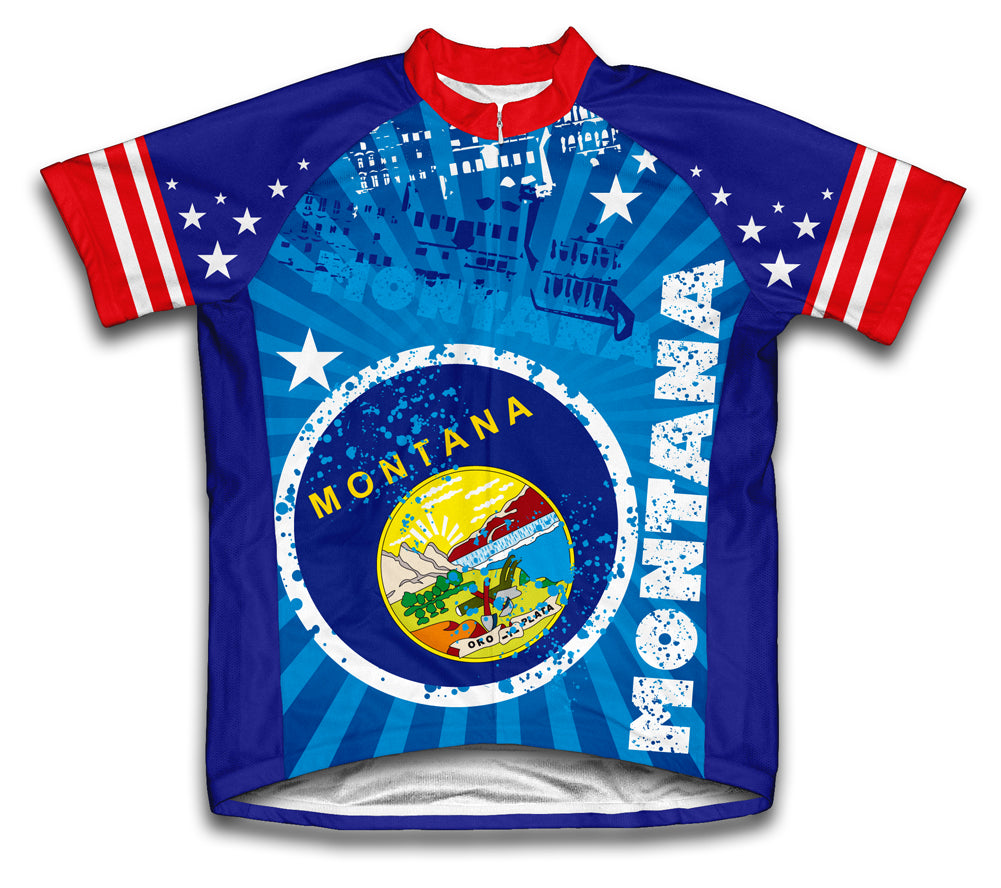 Montana Short Sleeve Cycling Jersey for Men and Women