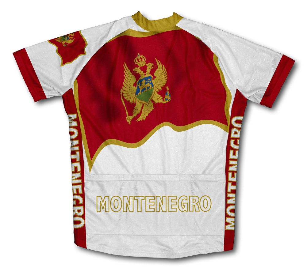 Montenegro Flag Cycling Jersey for Men and Women