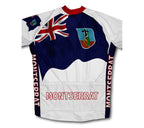 Montserrat Flag Winter Thermal Cycling Jersey