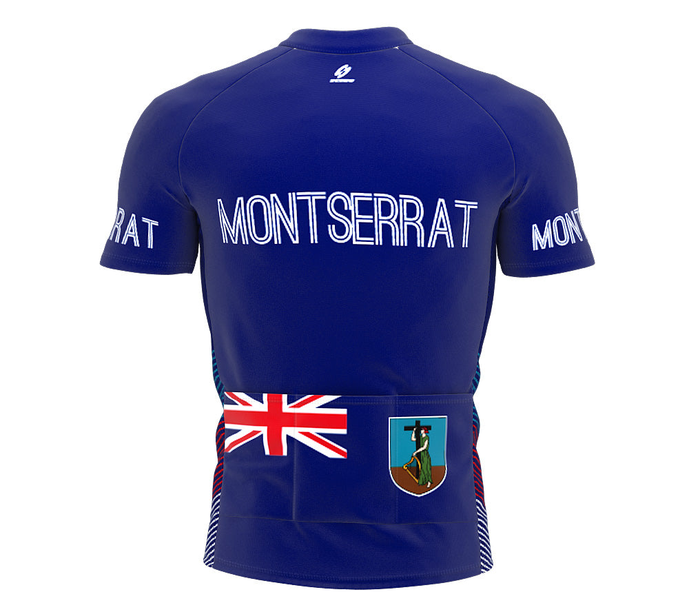 Montserrat  Full Zipper Bike Short Sleeve Cycling Jersey