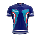 Montserrat  Full Zipper Bike Short Sleeve Cycling Jersey
