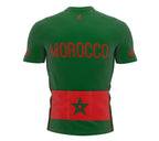 Morocco  Full Zipper Bike Short Sleeve Cycling Jersey