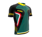 Mozambique  Full Zipper Bike Short Sleeve Cycling Jersey