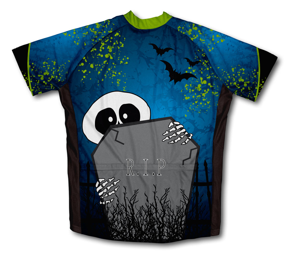 Mr Bones Short Sleeve Cycling Jersey for Men and Women