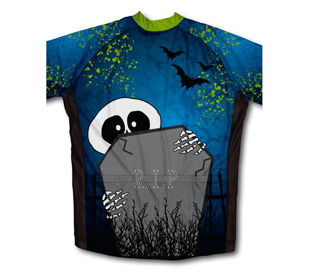 Mr Bones Short Sleeve Cycling Jersey for Men and Women