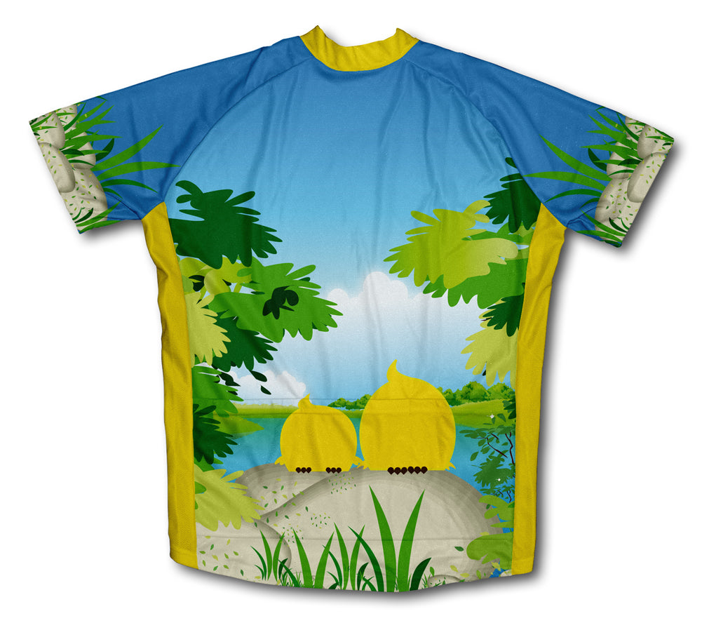 Mr. & Miss. Tweet Short Sleeve Cycling Jersey for Men and Women