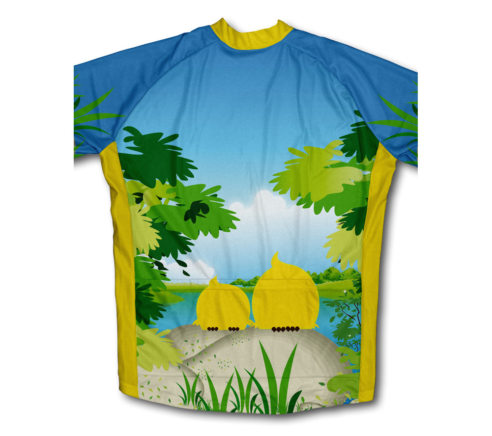 Mr. & Miss. Tweet Short Sleeve Cycling Jersey for Men and Women