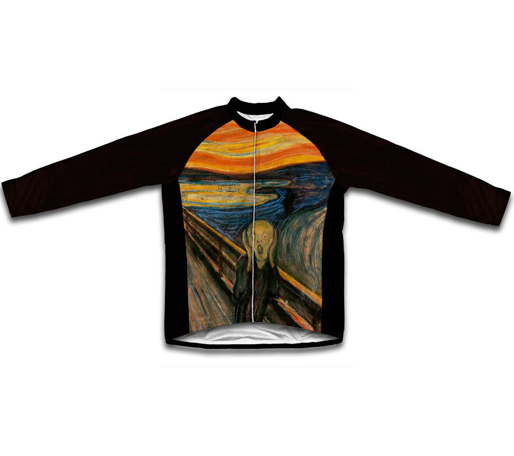 Munch - The Scream Short Sleeve Cycling Jersey for Men and Women