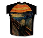 Munch - The Scream Short Sleeve Cycling Jersey for Men and Women