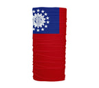 Myanmar-Burma Flag Multifunctional UV Protection Headband