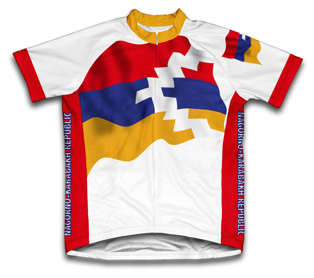 Nagorno-Karabakh Republic Flag Cycling Jersey for Men and Women