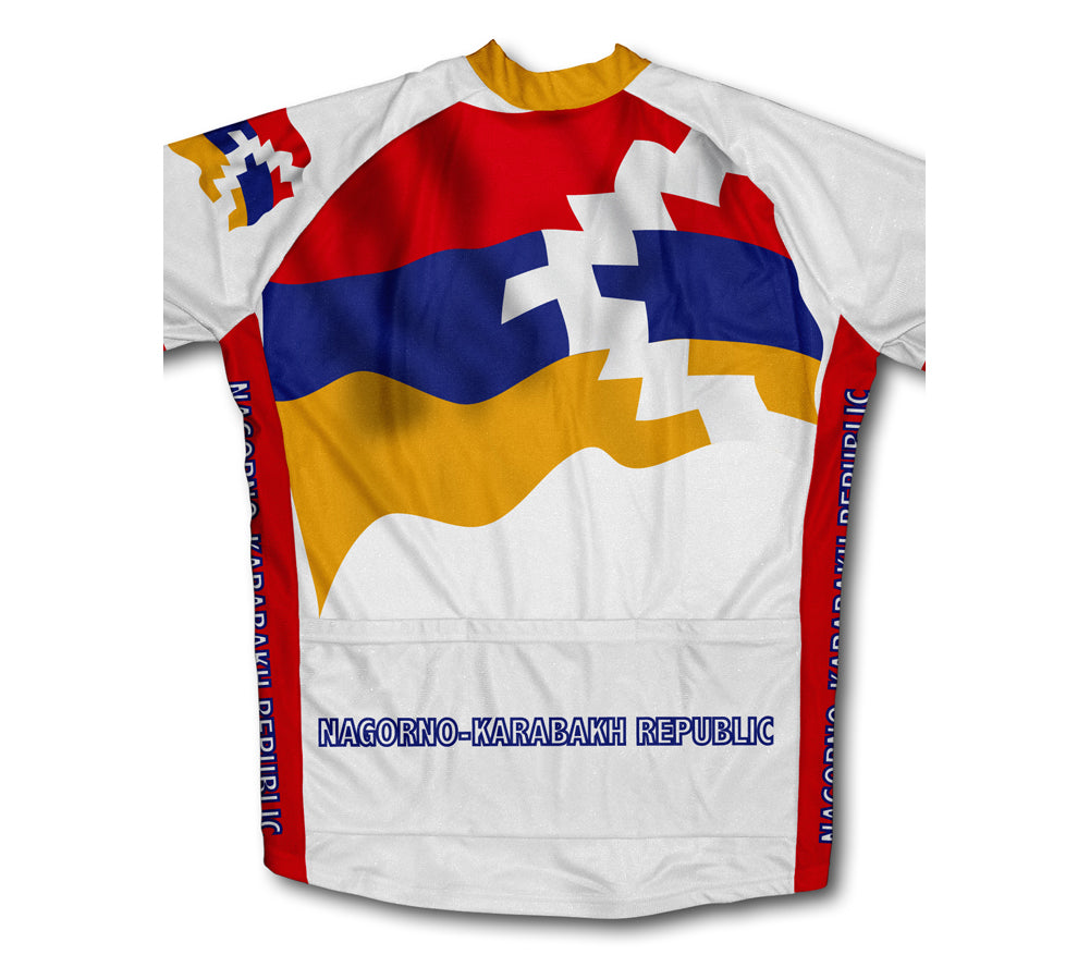 Nagorno-Karabakh Republic Flag Cycling Jersey for Men and Women