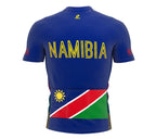 Namibia  Full Zipper Bike Short Sleeve Cycling Jersey