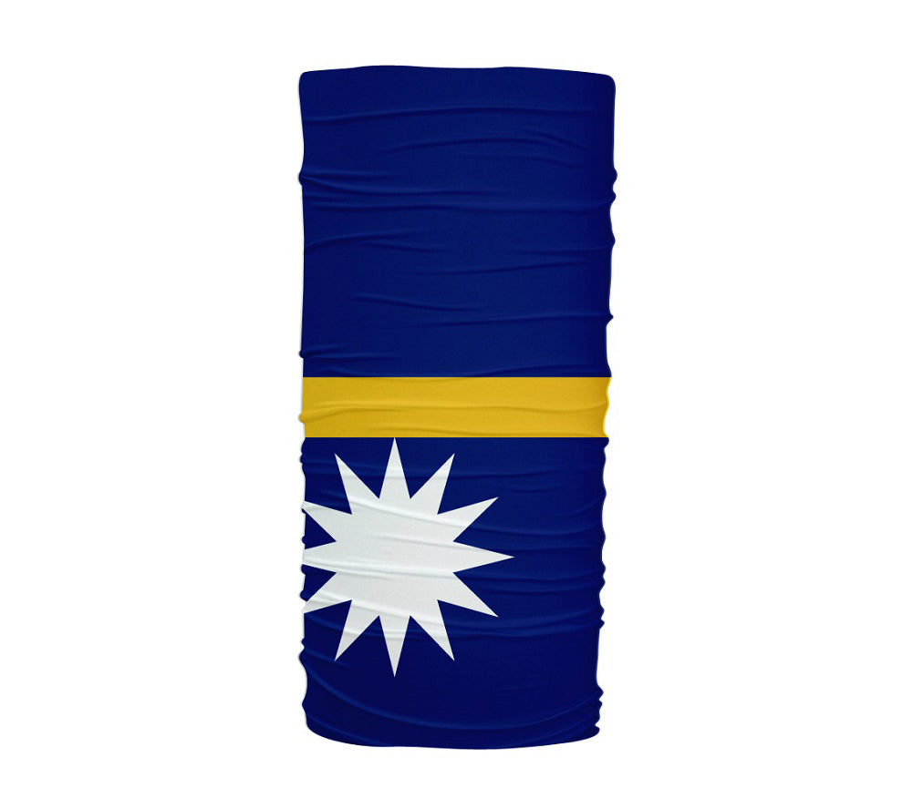 Nauru Flag Multifunctional UV Protection Headband