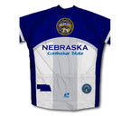 Nebraska Flag Winter Thermal Cycling Jersey