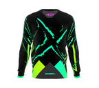 Neon Scudopro Cycling MTB BMX Jersey Long Sleeve for Men and Woman
