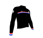 ScudoPro Pro Thermal Long Sleeve Cycling Jersey Country CODE Netherlands Black | Men and Women