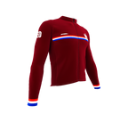 ScudoPro Pro Thermal Long Sleeve Cycling Jersey Country CODE Netherlands Vine | Men and Women