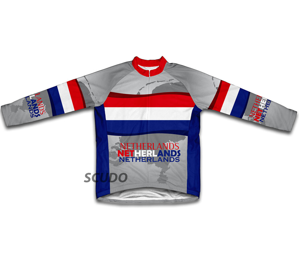 Netherlands Winter Thermal Cycling Jersey