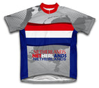 Netherlands Short Sleeve Cycling Jersey for Men and Women