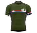 Netherlands Green CODE Short Sleeve Cycling PRO Jersey for Men and WomenNetherlands Green CODE Short Sleeve Cycling PRO Jersey for Men and Women