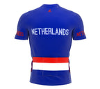 Netherlands  Full Zipper Bike Short Sleeve Cycling Jersey