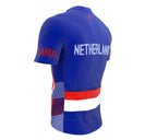 Netherlands  Full Zipper Bike Short Sleeve Cycling Jersey