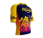 ScudoPro Pro-Elite Short Sleeve Cycling Jersey Nevada USA State Icon landmark symbol identity  | Men and Women