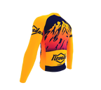 ScudoPro Pro Thermal Long Sleeve Cycling Jersey Nevada USA state Icon landmark identity  | Men and Women