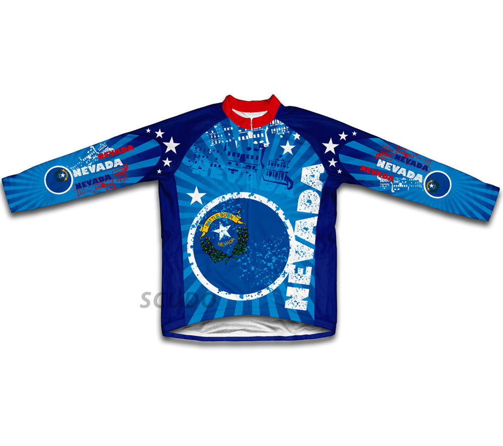 Nevada Short Sleeve Cycling Jersey for Men and Women