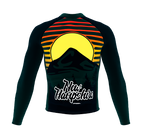 ScudoPro Pro Thermal Long Sleeve Cycling Jersey New Hampshire USA state Icon landmark identity  | Men and Women