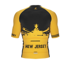 ScudoPro Pro-Elite Short Sleeve Cycling Jersey New Jersey USA State Icon landmark symbol identity  | Men and Women