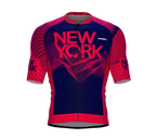 ScudoPro Pro-Elite Short Sleeve Cycling Jersey New York USA State Icon landmark symbol identity  | Men and Women