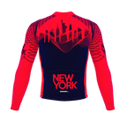ScudoPro Pro Thermal Long Sleeve Cycling Jersey New York USA state Icon landmark identity  | Men and Women