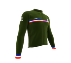 ScudoPro Pro Thermal Long Sleeve Cycling Jersey Country CODE New Zealand Green | Men and Women