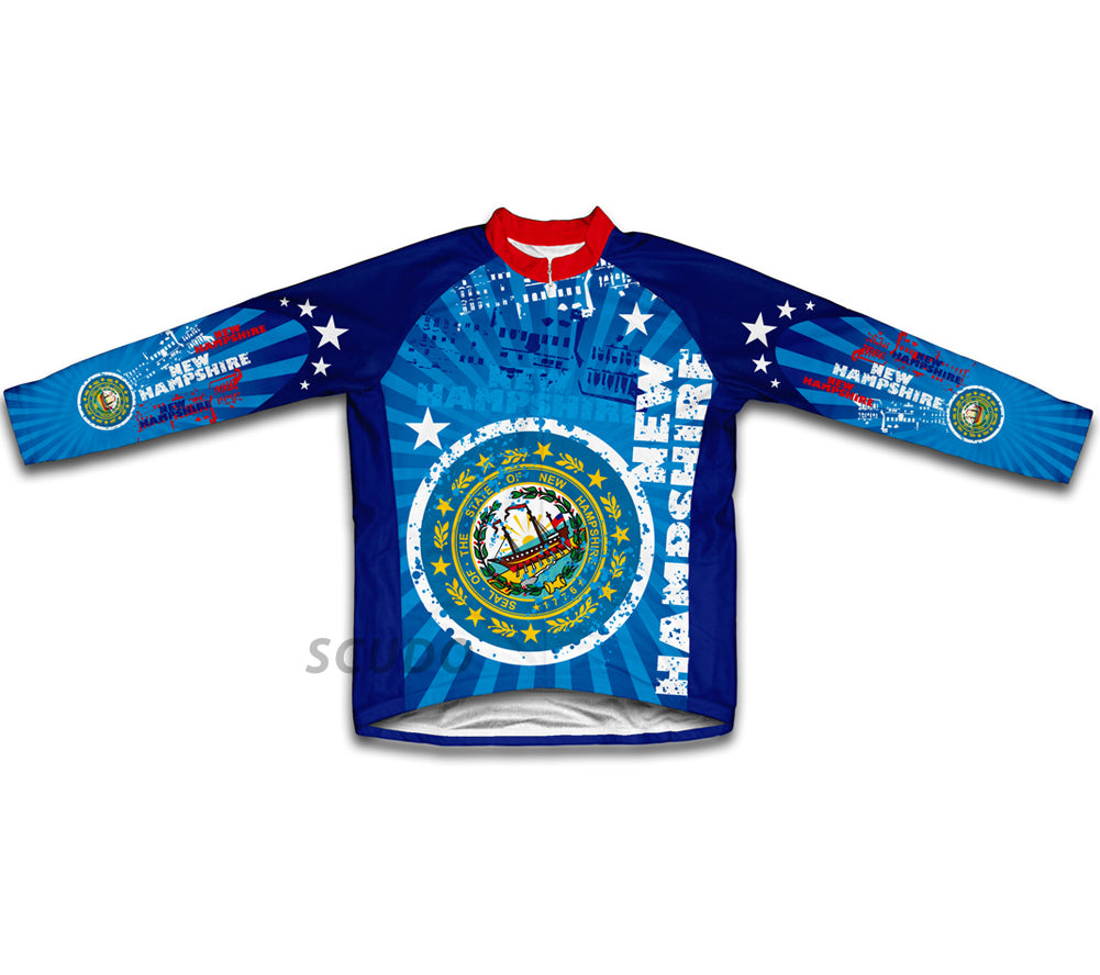 New Hampshire Winter Thermal Cycling Jersey