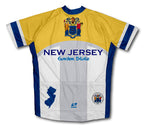 New Jersey Flag Short Sleeve Cycling Jersey for Men and Women