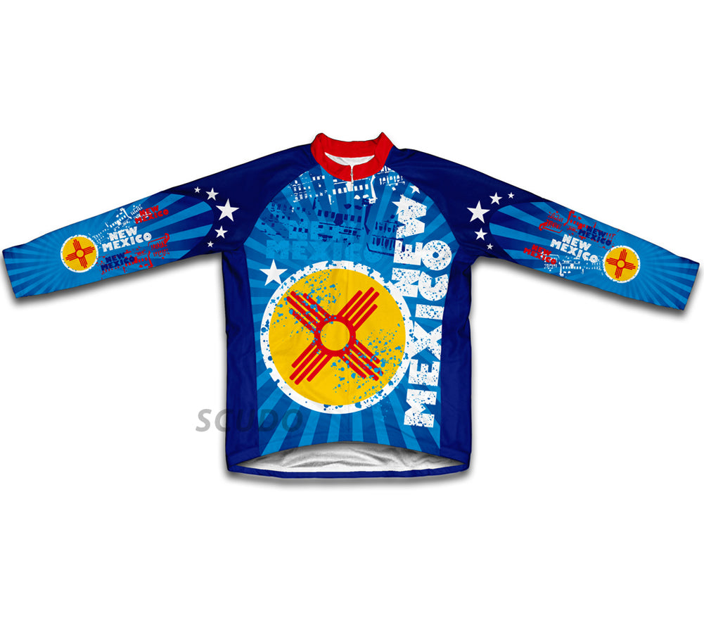 New Mexico Short Sleeve Cycling Jersey for Men and Women