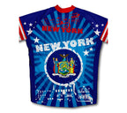 New York Short Sleeve Cycling Jersey for Men and Women