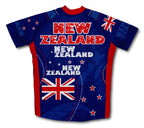 New Zealand Short Sleeve Cycling Jersey for Men and Women