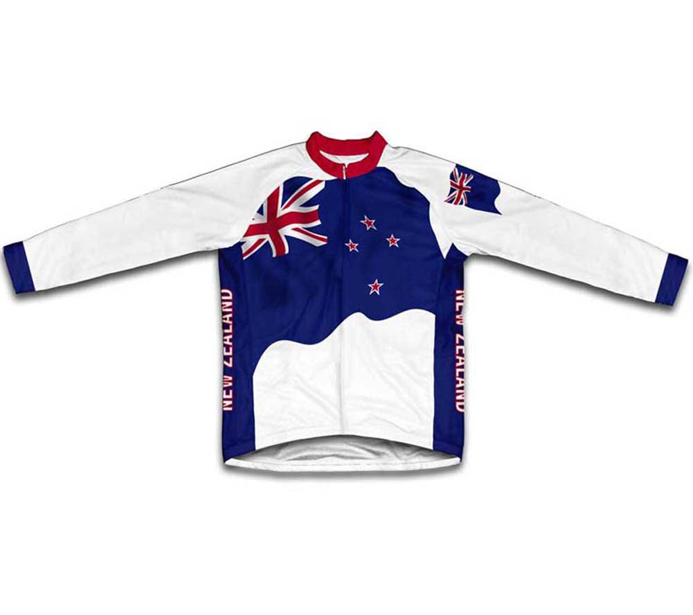 New Zealand Flag Cycling Jersey for Men and Women
