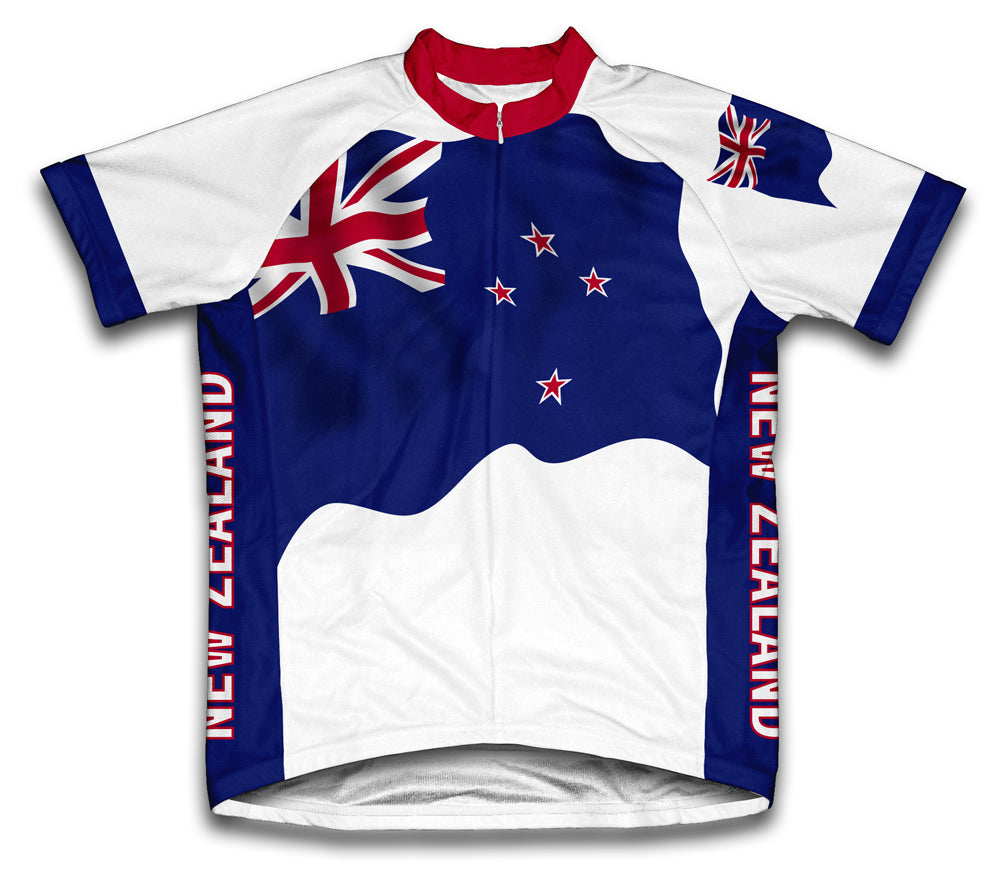 New Zealand Flag Cycling Jersey for Men and Women