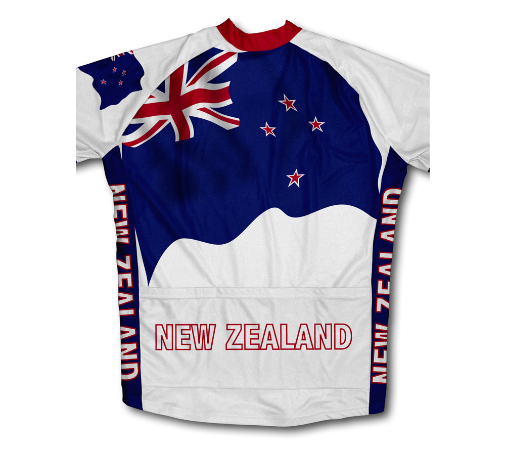 New Zealand Flag Cycling Jersey for Men and Women