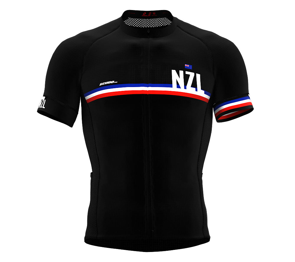 New Zealand Black CODE Short Sleeve Cycling PRO Jersey for Men and WomenNew Zealand Black CODE Short Sleeve Cycling PRO Jersey for Men and Women