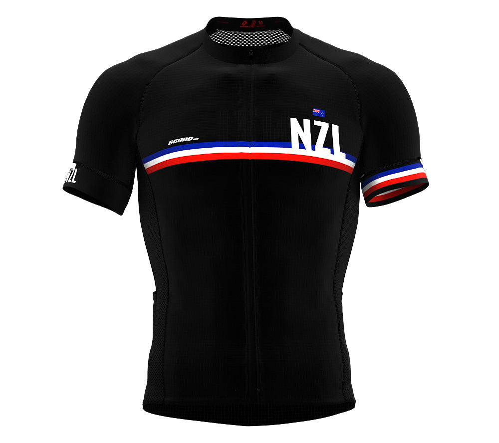 New Zealand Black CODE Short Sleeve Cycling PRO Jersey for Men and WomenNew Zealand Black CODE Short Sleeve Cycling PRO Jersey for Men and Women