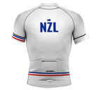 New Zealand White CODE Short Sleeve Cycling PRO Jersey for Men and Women